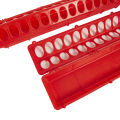 Long feeding chicken trough, chick drinking water drinker, feeder, artifact, duck goose feed trough, poultry breeding, anti-spilling splicing.