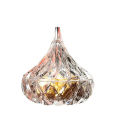 Nordic Style Mini Crystal Glass Jar with Lid - Decorative Storage.