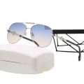 European and American Foreign New Sunglasses Men and Women Square Fan Family Head Sunglasses Classic Travel Fashion Glasses 2236. 