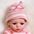 【The road to happiness Store】30cm Waterproof Sleeping Dolls Reborn Full Silicone Winter Reborn Baby Lifelike Real Babies Toys Gift Girls Dolls. 
