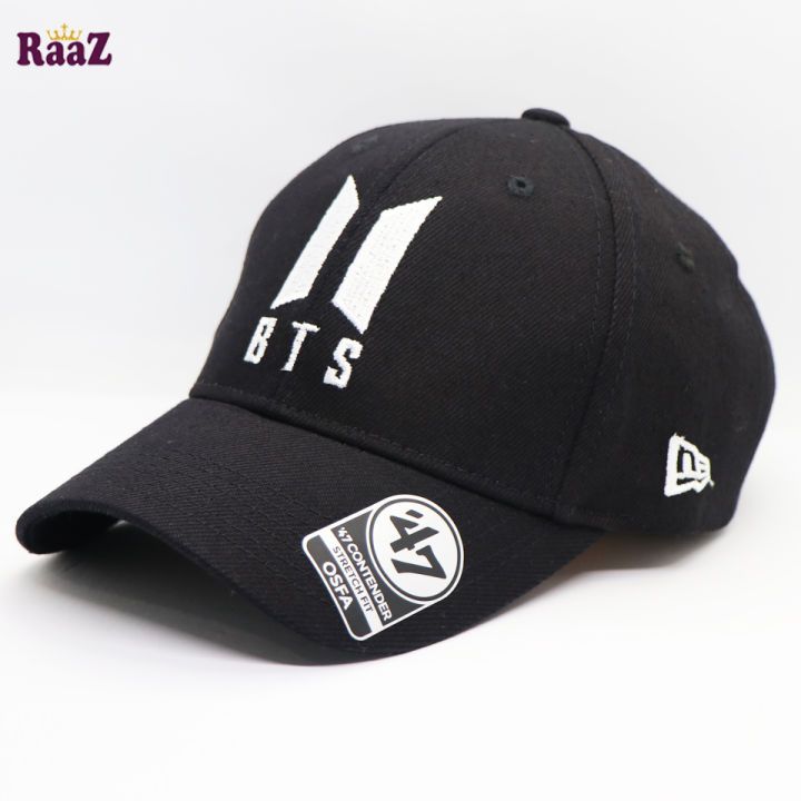 BTS%20Embroidery%20Logo%20Curved%20Cap%20(Black)%20-%20Image%203