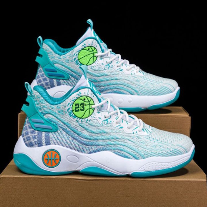Basketball%20shoes%20high%20top%20summer%20mesh%20breathable%20men's%20sneakers%20versatile%20trend%20student%20indoor%20floor%20combat%20boots%20sports%20shoes%20-%20Image%204