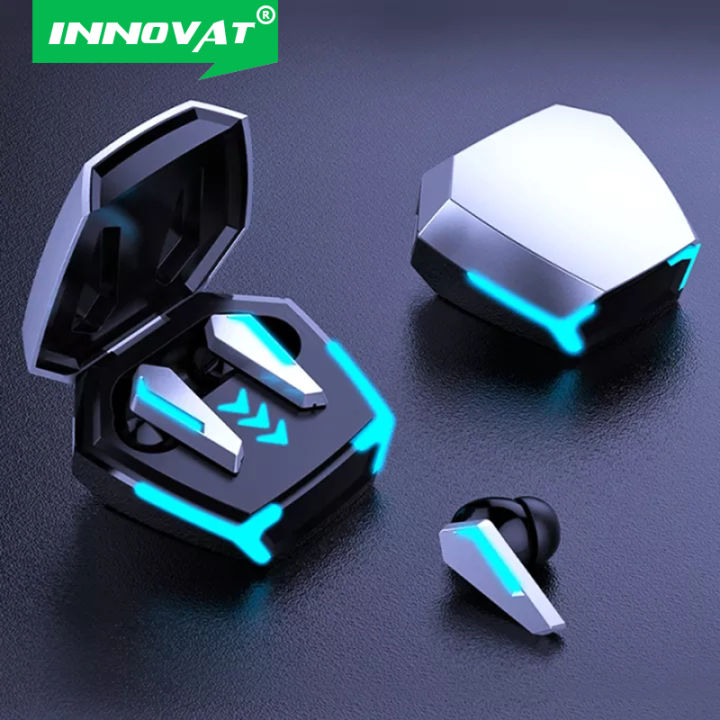 INNOVAT%C2%AE%20Air%20buds%20M10%20Gaming%20Bluetooth%20Earphone%20Wireless%20Earbuds%20TWS%20Stereo%20Bass%20Touch%20Control%2040ms%20Low%20Latency%20Bluetooth%20Headphones%20With%20Microphone%20-%20Image%202