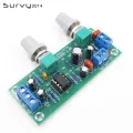 【The road to happiness Store】DC 12V 24V Low-pass Filter NE5532 Bass Tone Subwoofer Pre-Amplifier Preamp Board Low Pass Filter LPF. 