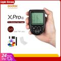 Godox XPro-C Flash Trigger Transmitter with E-TTL II 2.4G Wireless X System HSS LCD Screen for Canon DSLR Camera. 