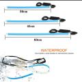 2x 2021 Latest LED Car DRL Daytime Running Light Automatic Motorcycle Mobile Turn Signal Bicycle Thin Strip Light Modeling Accessories（Ice Blue&Yellow-30cm）. 