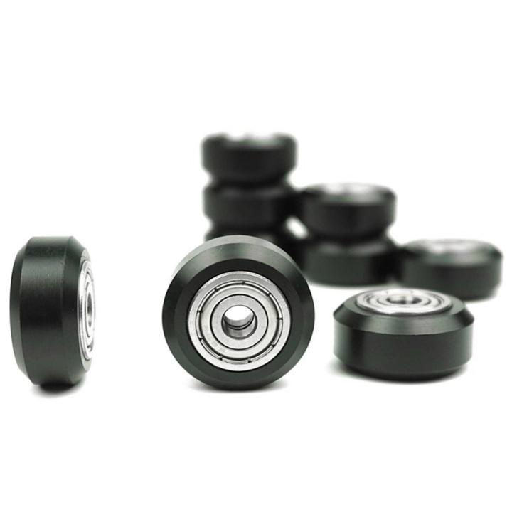 Practical product 20Pcs/Slot POM Plastic Wheel Pulleys Ball Bearings 625ZZ 3D Printer Parts Round Idler Gear Perlin Part V 3D Printer Accessories