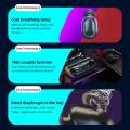 Wireless Bluetooth Earphone IPX7 Waterproof Smart Touch Earbuds Headset LED Display Headphone with 1800mAh Charging Box. 