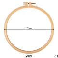 5/6/8Inch Embroidery Cross Stitch Hoop Frame Ring Plastic Hoop Round Needlecraft Sewing Tools.