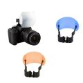 【YIYANGMAOYI111】1Set New Flash Diffuser Cover for DSLR Camera Nikon 3 Colors. 