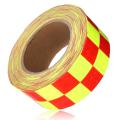 Details about Stripe Safety Reflective Self Adhesive Warning Tape Sticker 1.97" 50mm Width(null). 