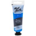 Mont Marte Fluoro Acrylic Paint 50ml - Blue.