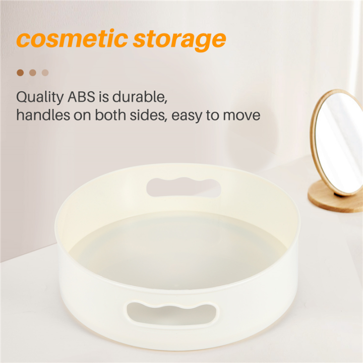 Rotating%20Tray%20Turntable%20Kitchen%20Storage%20Containers%20for%20Spice%20Jar%20Food%20Snack%20Tray%20Non%20Slip%20Dried%20Storage%20Plate,%20White%20-%20Image%204