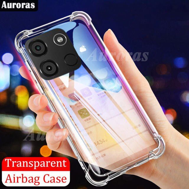 For%20Itel%20A70%20Reinforced%20Shockproof%20Cushion%20Back%20Clear%20Hybrid%20Transparent%20Sof%20Tpu%20Back%20Cover%20For%20Itel%20A70%20-%20Image%203