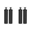 4PCS Water Filter Replacement for BERKEY Black Activated Carbon BB9-2 Filters for Gravity-Fed Water Filter System.