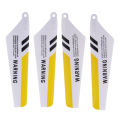 Syma Full Set Replacement Parts for Syma S107 RC Helicopter, Main Blades, Main Shaft,Tail Decorations, Tail Props, Balance Bar, Gear Set,Connect Buckle-Yellow Set-. 