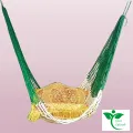 Hanging dulna big swing rope bed for all people with hande made dolna-campainig hammock. 