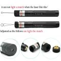 Powerful Red Green Laser Pointer 10000m 5mw Laser 303 101 Sight Focus Adjustable Burning green Lazer pointer Without Battery. 
