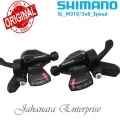 Shimano SL-M310 3x8-Speed Bike Shifters Left & Right Pair - High-Quality Bicycle Gear Levers.