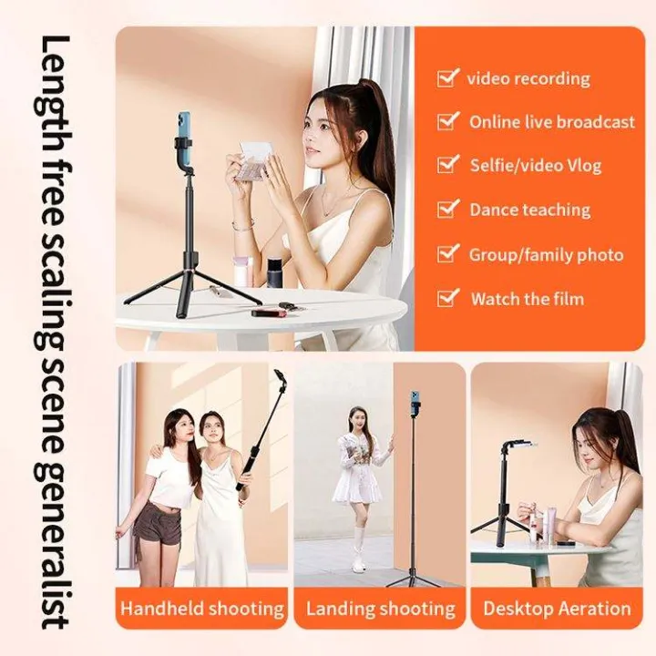 Plokama%20k9/%20NeePho%20P170S%20Tripod%205.6%20feet%20LED%20Light%20Selfie%20Stick%20Extendable%20with%20Bluetooth%20Multifunction%20Remote%20Shutter%20-%20Image%205
