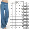 Denim Jeans
Palazzo Trousers
Women's Pants
Wide Leg Jeans
Elastic Waisted Pants. 