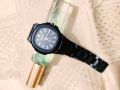 Matt Black Fashionable Chain watch for Men.