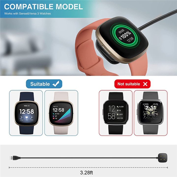 2PCS%20Replacement%20USB%20Charging%20Cable%20Cord%20Stand%20Wireless%20Charger%20for%203%20&Sense%20Watch%20-%20Image%202