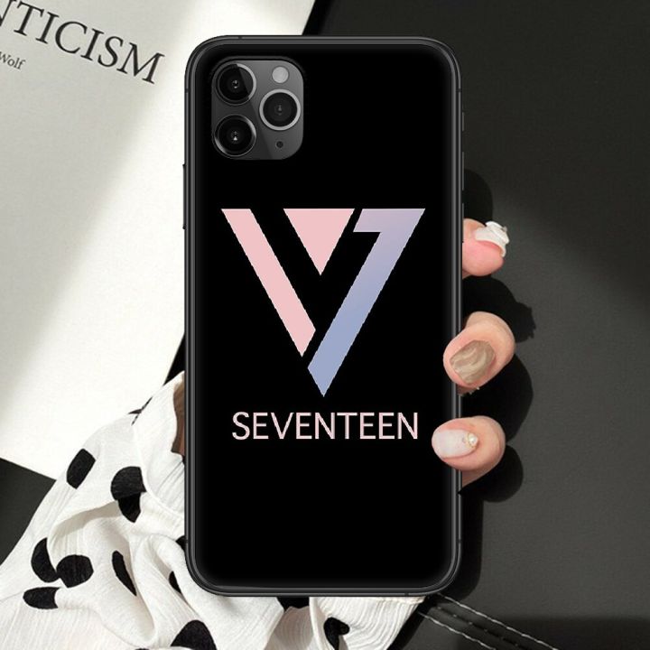 seventeen%20LOGO%20kpop%20Phone%20Case%20For%20iphone%205%205S%20SE%202%206%206S%207%208%2011%2012%20Mini%20Plus%20X%20XS%20XR%20Pro%20Max%20black%20art%20cover%20luxury%20back%20trend%20-%20Image%206