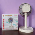 JYSUPER JY-2217 AC/DC Rechargeable 4000mAh Battery 12" Portable Desk Fan With Stylish RGB Lighting. 