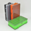 Portable Waterproof Double-sided Fishing Tackle Box Fishing  accessories Case. 