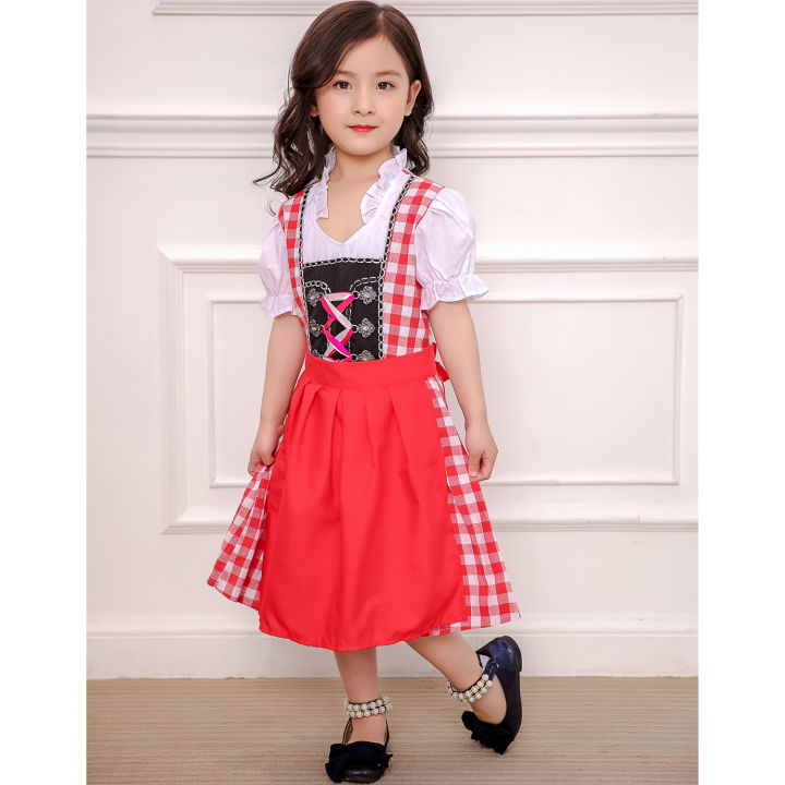 DSstyles%20Kids%20Girls%20Oktoberfest%20Costume%20Traditional%20Bavarian%20German%20Dirndl%20Dress%20Little%20Girl%20Stage%20Performance%20Costume%20-%20Image%203