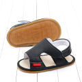 【Good-Love Store】(NEW)Summer Baby Boy Sandals Solid Color Soft PU Leather Anti-slip Soled Infant Toddler Baby Sandals Breathable Cotton Baby Shoes. 