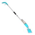 Facilitating your life Water Spray Household Flat Mop Floor Cleaner 360° Spin Head Dust Mop Replaceable Blue.