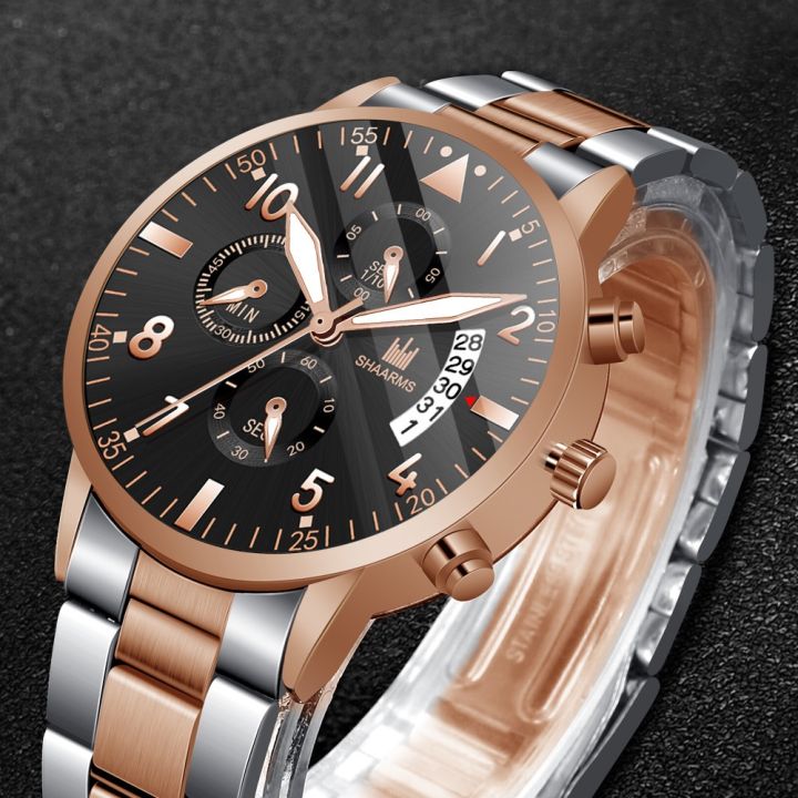 SHAARMS%20Men%20Watch%20Men%20Business%20Date%20Calendar%20Watches%20Fashion%20Stainless%20Steel%20Male%20Quartz%20Wrist%20Watches%20-%20Image%203