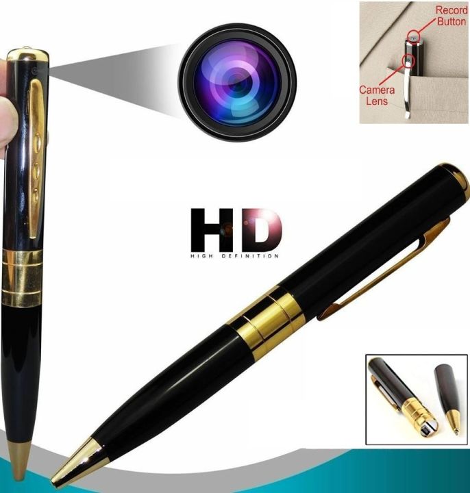 Digital Video Camera With Pen 32GB Memory Supported