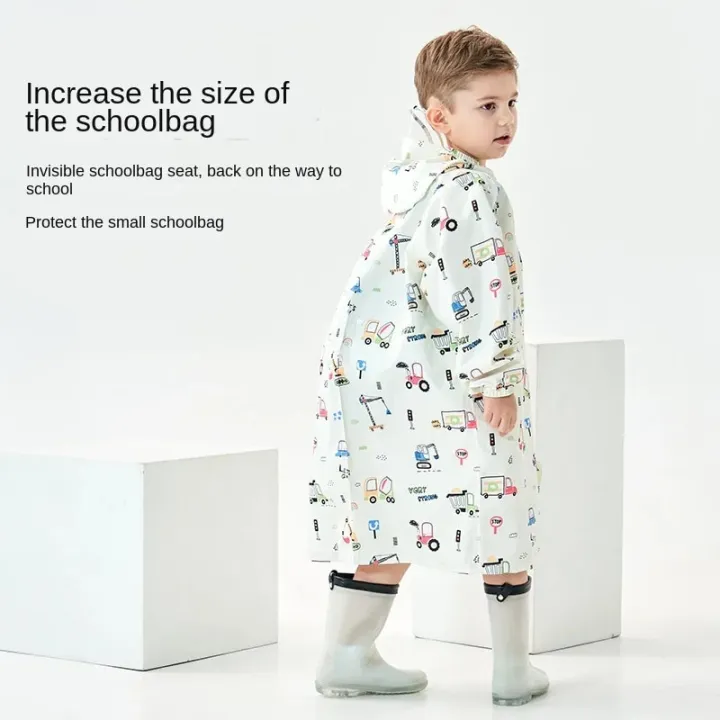 New%20Children's%20Raincoat%20Boys%20Light%20Rain%20Poncho%20Kindergarten%20Middle%20and%20Large%20Children%20Waterproof%20Clothing%20with%20Schoolbag%20Place%20-%20Image%203