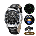 Olevs 2871 Waterproof Quartz Fashion Watch For Men. 