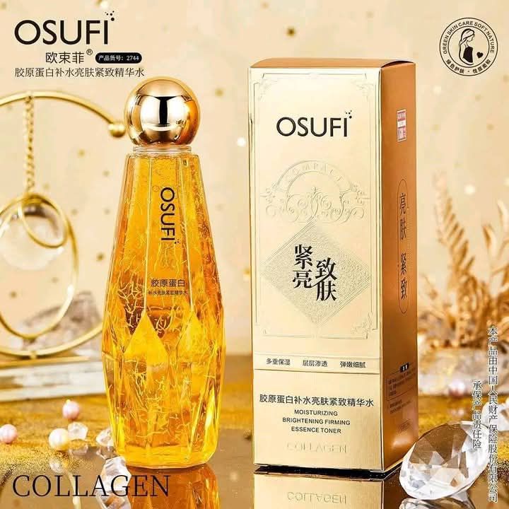 Osufi Collagen Face Serum Anti Aging Smoothing Lines Facial Care Essence Moisturizing Whitening Serum Beauty Skin Care