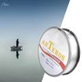 150m Fluorocarbon Coated Carbon Fibre Flexible Fishing Line Shock Resistant Leader Line Low 0.5 77lb.