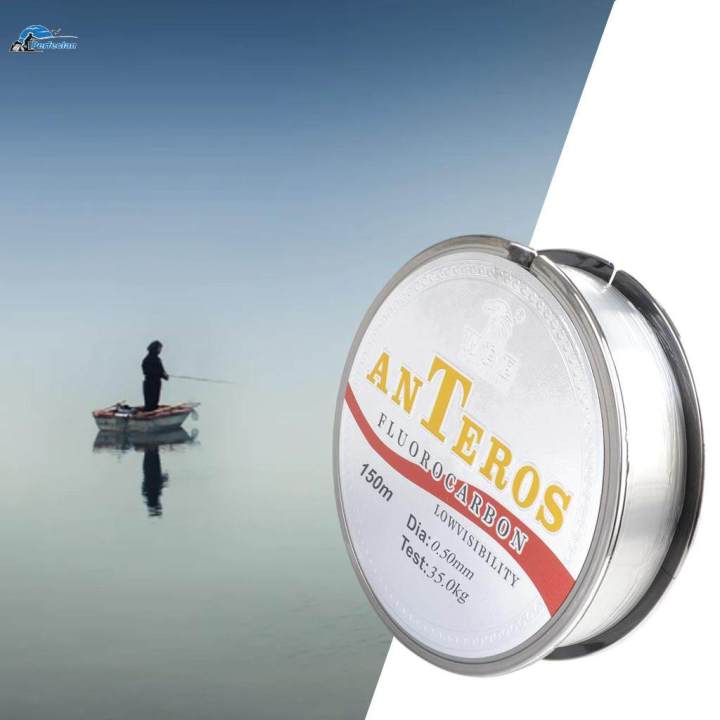 150m%20Fluorocarbon%20Coated%20Carbon%20Fibre%20Flexible%20Fishing%20Line%20Shock%20Resistant%20Leader%20Line%20Low%200.5%2077lb%20-%20Image%202
