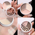 3 Colors Concealer Palette Eyeshadow Base Palette Matte Contour Concealer Covering For Dark Circles Concealer. 