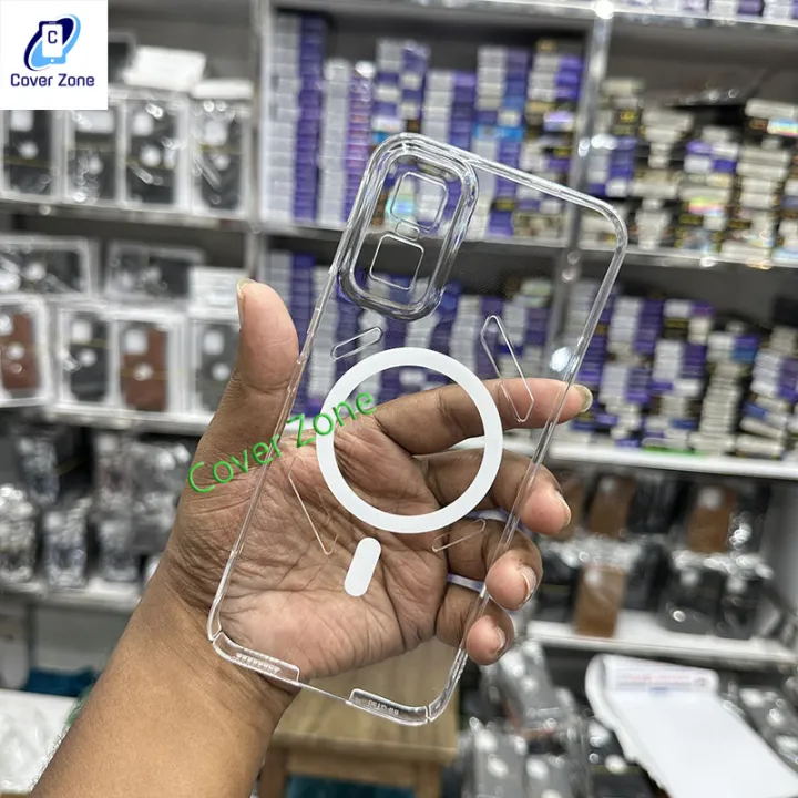 Infinix%20Gt%2030%20Pro%20BARLIA%20Magnetic%20Phone%20Case%20%20Imported%20Material%20High%20Quality%20Transparent%20Case%20For%20Infinix%20GT30%20Pro%20Anti-Yellow%20Clear%20Back%20Cover%20-%20Image%202