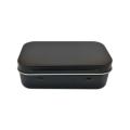 95x60x21mm Black Tin Box Black Metal Box With Matte Candy Box Small Box. 