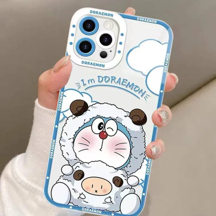 Phone%20Casing%20For%20OPPO%20A58%20A78%20A98%205G%20A17%20A1K%20F7%20A37%20Reno%2010%20Pro%20Plus%205G%208T%204G%208%20Pro%20Casing%20Soft%20Clear%20Case%20Angel%20Eyes%20Crystal%20Cartoon%20Doraemon%20Lens%20Protection%20TPU%20Shockproof%20Square%20Transparent%20Cute%20Silicone%20Full%20Protection%20-%20Image%208