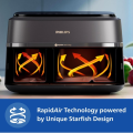 Philips Airfryer NA350/00 – 9L Digital (Black Edition).