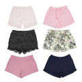 Ladies' Cotton Stretchable Shorts with Elastic Waist - Summer Comfort Fit.