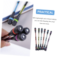 Rotary Full Needle Tube Neutral Pen Gel Ink Pens Creative Stress Relief Toy Made Durable Plastic Body Smooth Writing Spin Cool Pens, Rolling Finger Spin Game Pens with Refills Black Ink 0.5mm Spinning Pen.