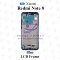 ForXiaomi Redmi Note 8 Full Body Housing (LCD Frame + Back Panel Without Camera Glass ). 