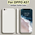 Original For OPPO A57 Silicone Full Cover Case Antifouling Phone Case Cover. 