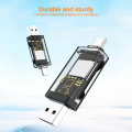 OTG converter USBtypec to SD/TF 2-in-1 multi-function high-speed card reader camera mobile phone memory card.